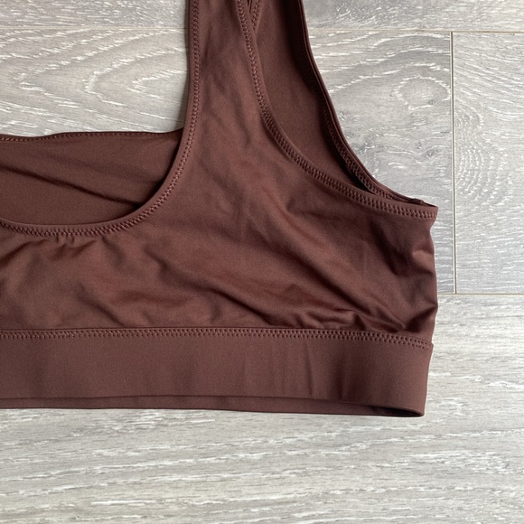 SKIMS SIGNATURE TANK BIKINI TOP 2X COCOA NWT - Picture 10 of 11